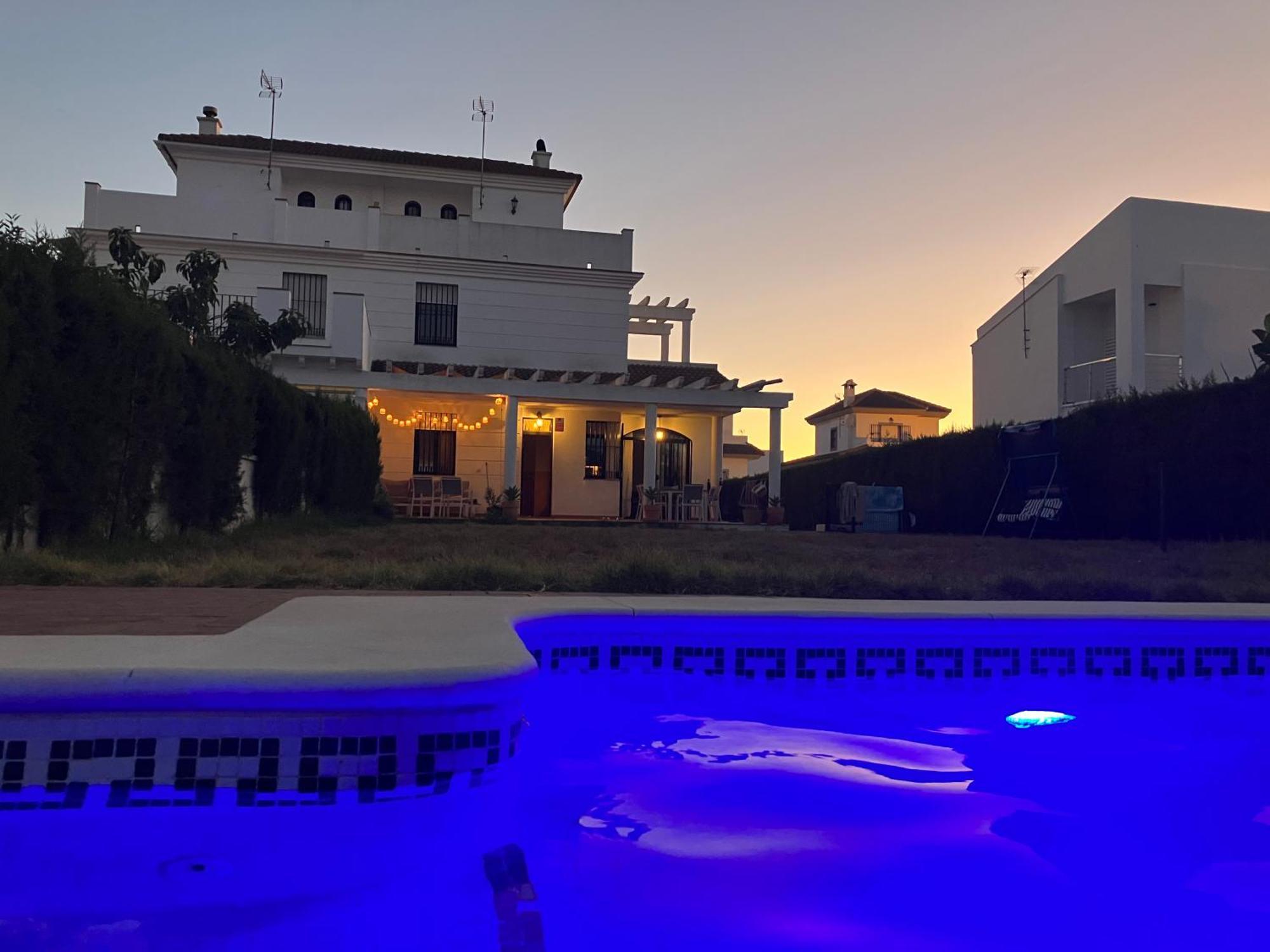 Holiday House With Private Pool, Costa De La Luz إل بورتيل المظهر الخارجي الصورة