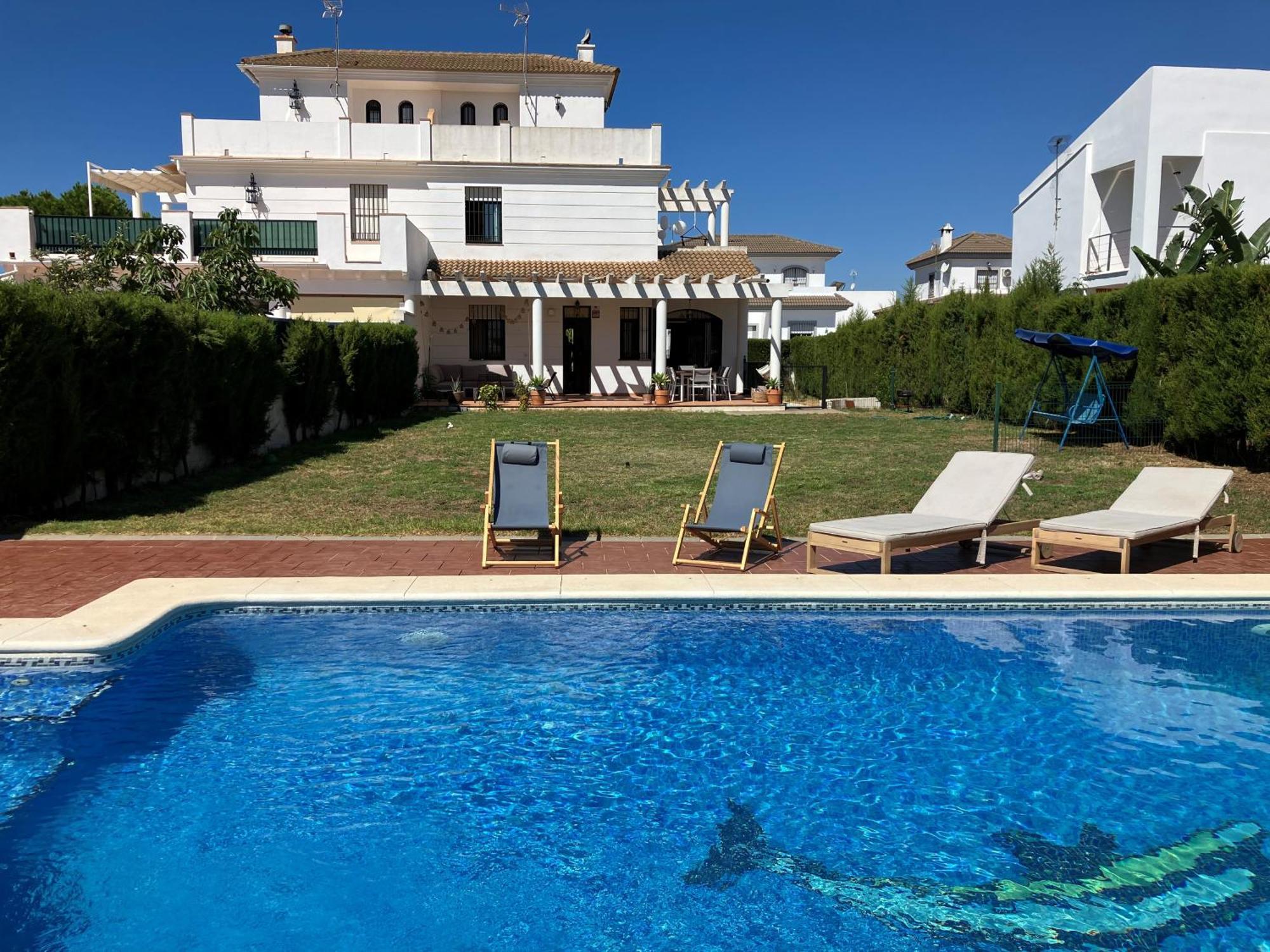 Holiday House With Private Pool, Costa De La Luz إل بورتيل المظهر الخارجي الصورة